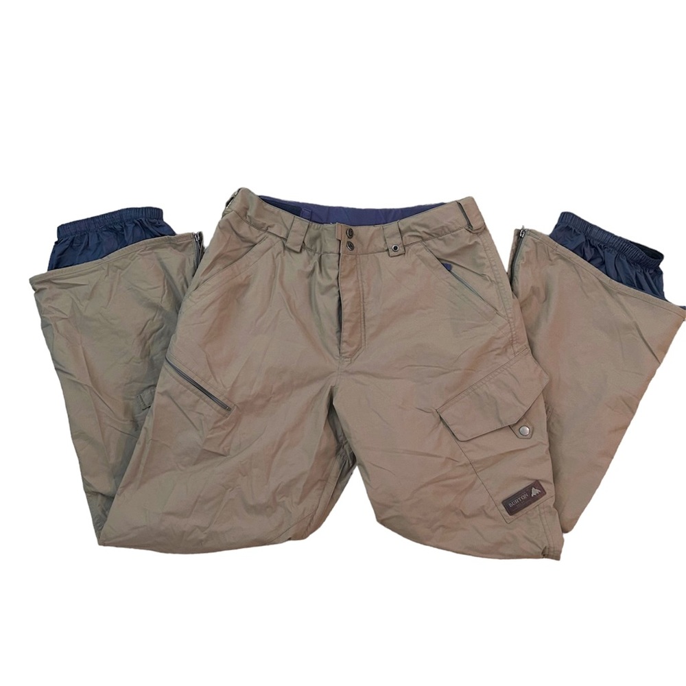 BURTON Dry Ride Men’s Tan Snowboarding Pants Size Large